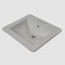 Msi White 21in X 18in Rectangle Porcelain Overmount Vanity Sink ZOR-PT-SNK-0017 - alternate 8
